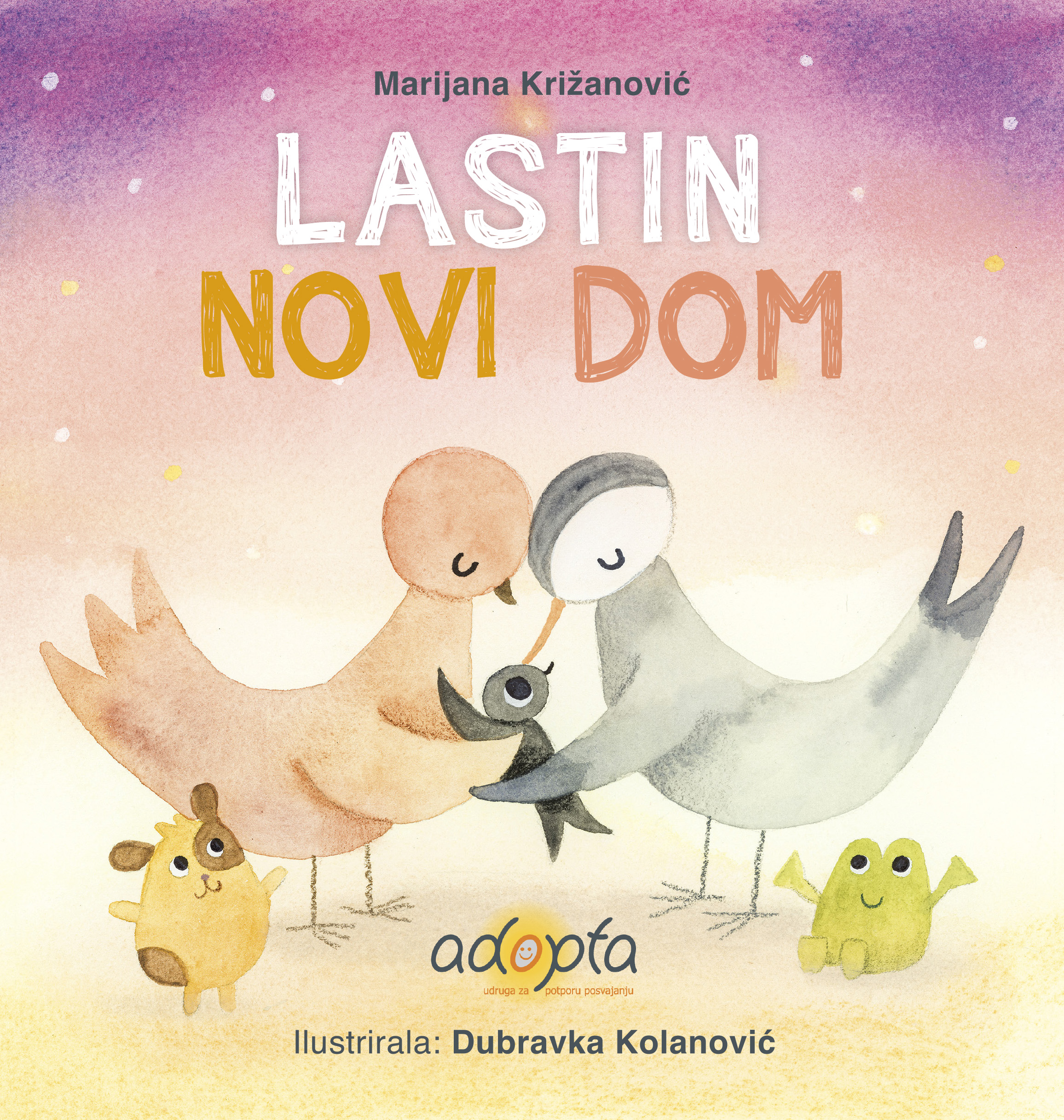 Naslovnica slikovnice Lastin novi dom