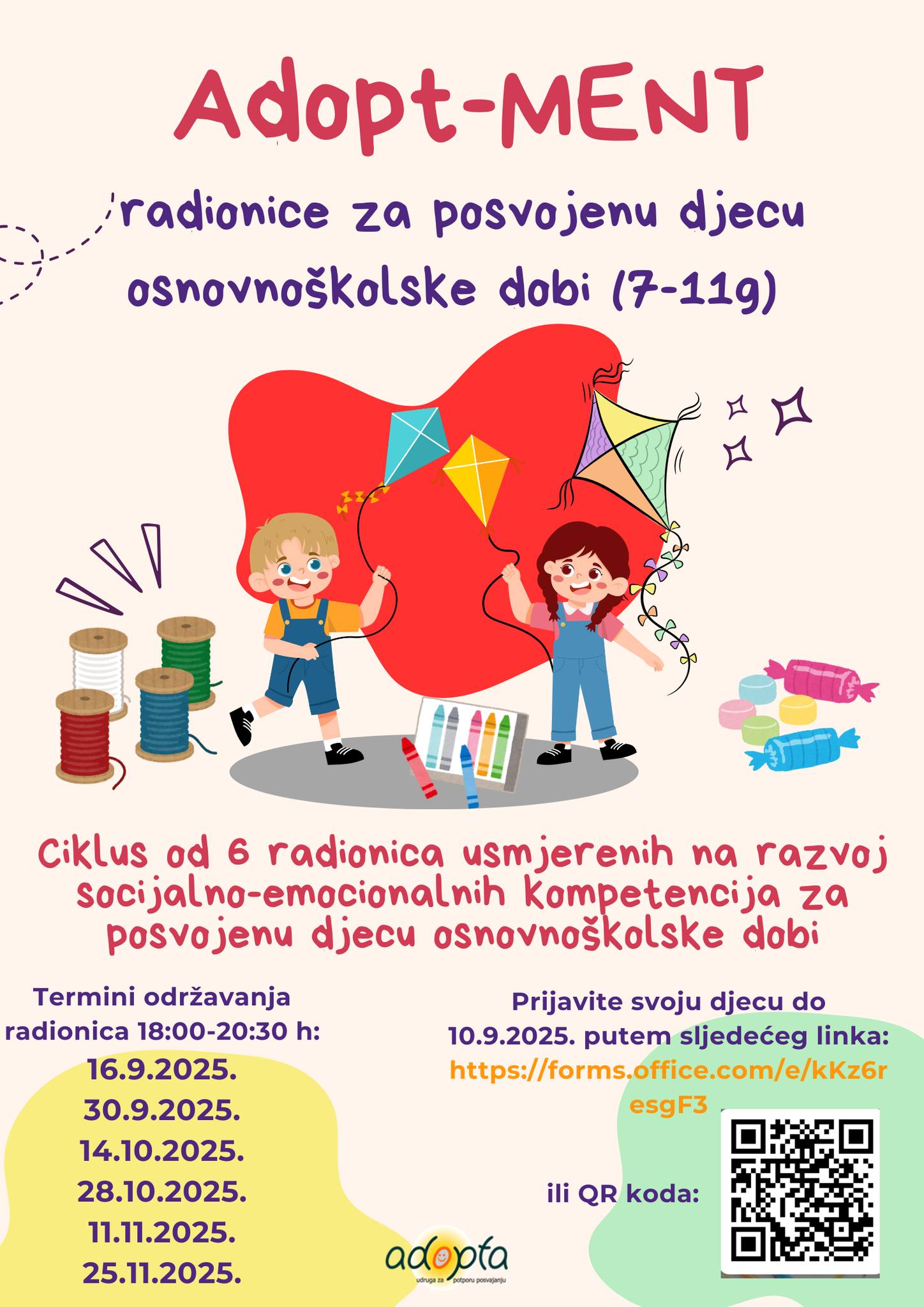 Adopt-MENT - radionice za djecu od 5 - 8 godina