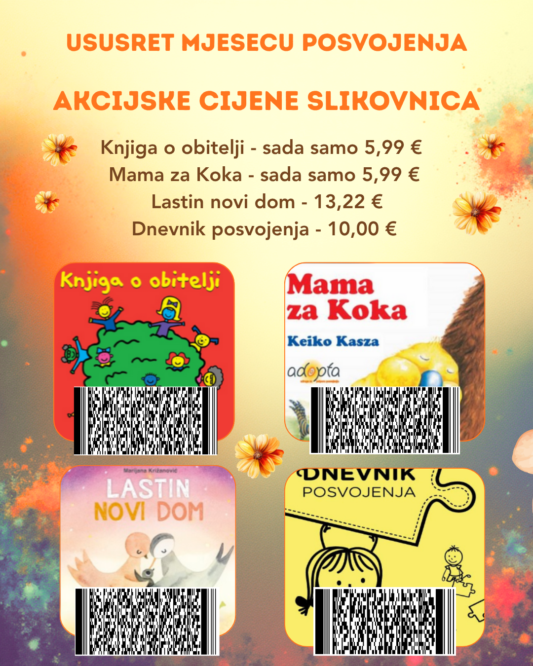 Akcijske cijene slikovnica